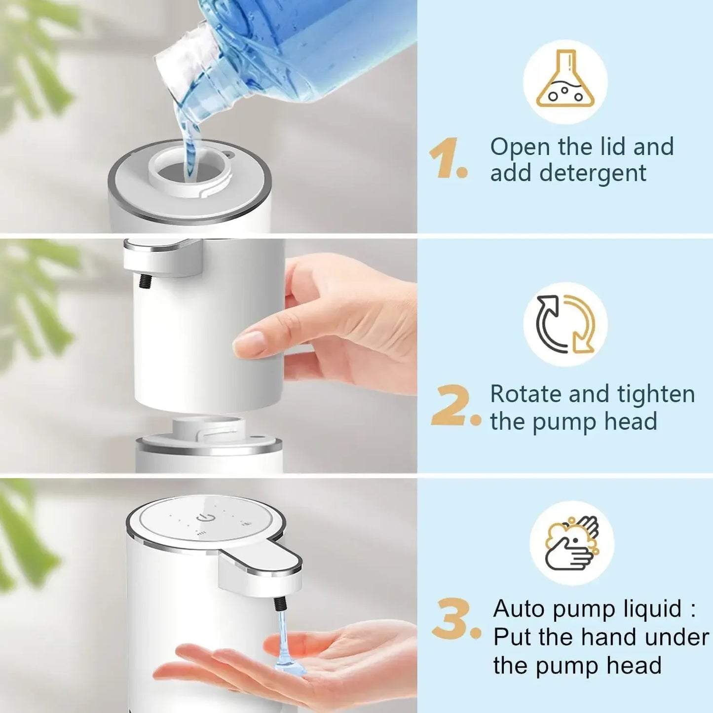 Smart Touchless Liquid Foam Dispenser
